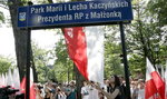 Marta Kaczyńska otworzyła park im. Kaczyńskich
