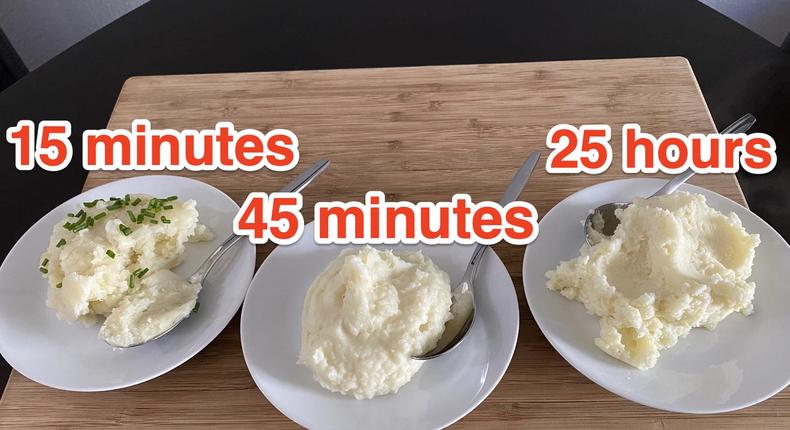 I made mashed potatoes from three very different recipes.Paige Bennett