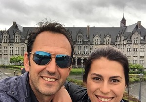 Edin Krnić sa ćerkom Sarom