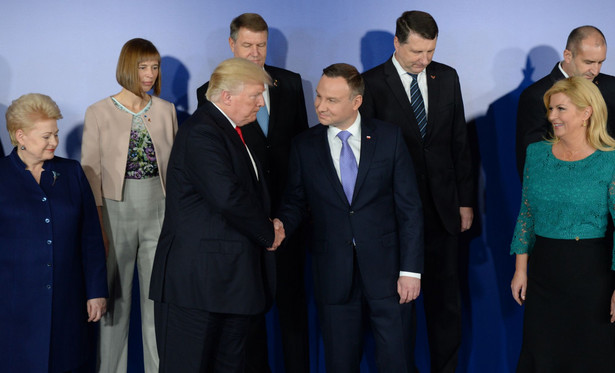 Donald Trump i Andrzej Duda wśród liderów państw Trójmorza