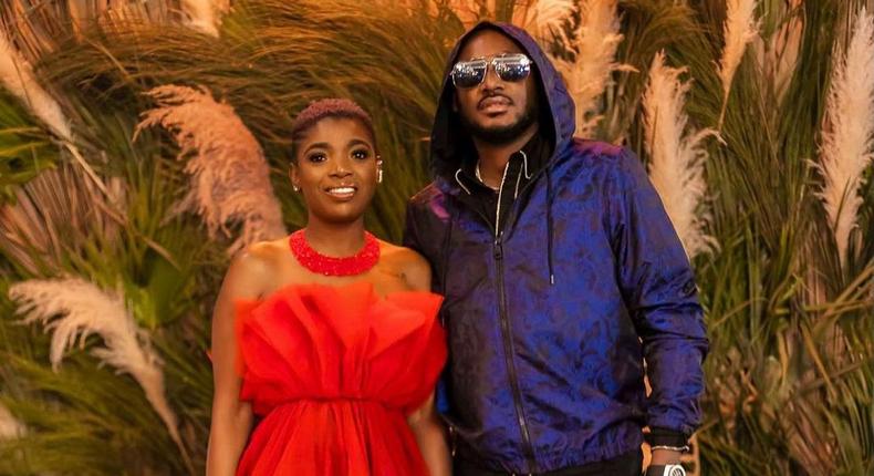 Nigerian singer 2Face & his wife actress Annie Idibia