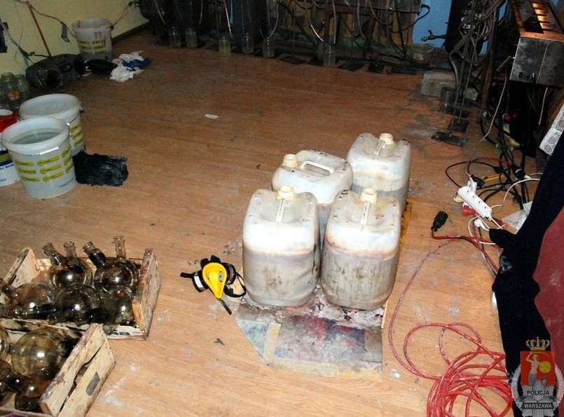 Policja zlikwidowała laboratorium narkotykowe