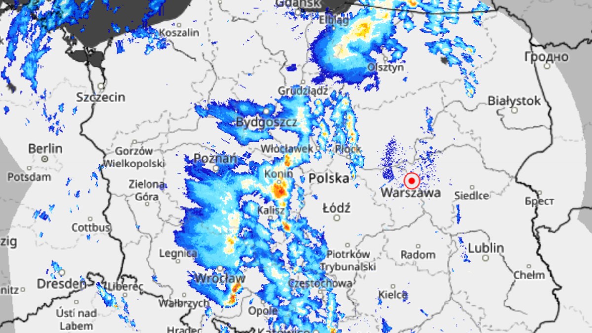 Gdzie jest burza? Nawałnice nad Polską. Prognoza [Relacja na żywo]