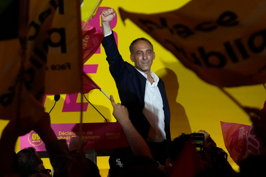 Rafael Gluksman u prvom krugu izbora u Parizu 9. juna