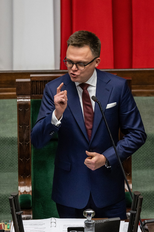 Szymon Hołownia, nowy marszałek Sejmu