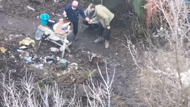 Zdjęcia z rosyjskiego drona