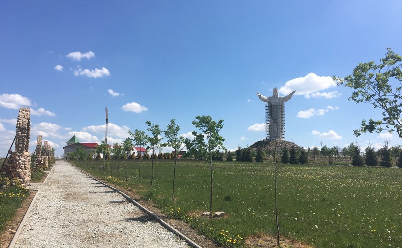 Remont pomnika Jezusa ze Świebodzina