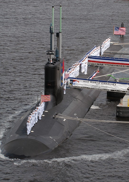 USS North Carolina, okręt podwodny USA klasy Wirginia