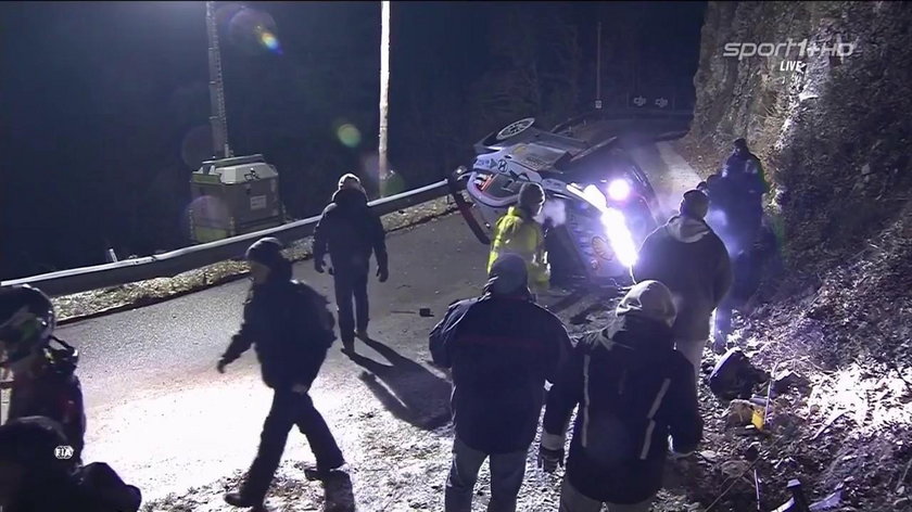 Rajd Monte Carlo: Hayden Paddon miał wypadek. Nie żyje 50-letni kibic