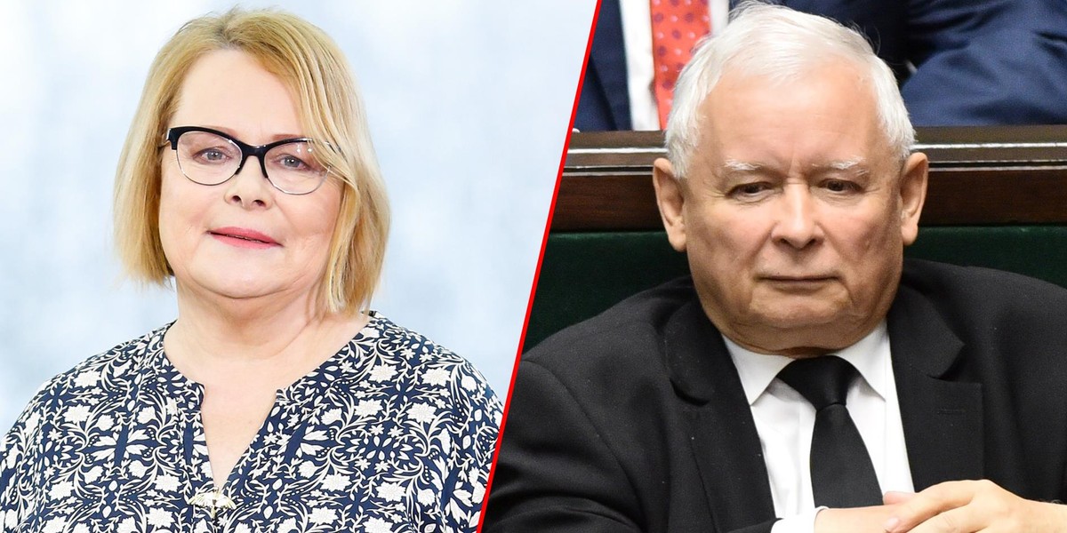 Ilona Łepkowska, Jarosław Kaczyński