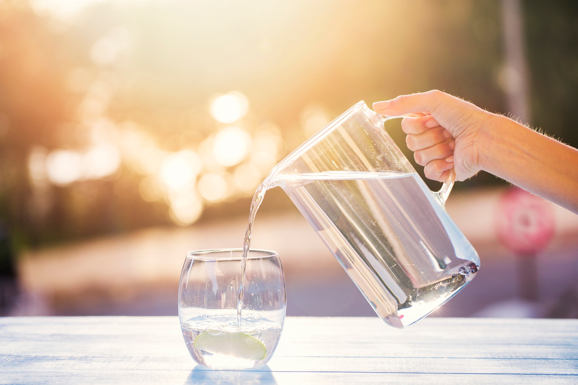 Un uomo si intossicò con l'acqua.