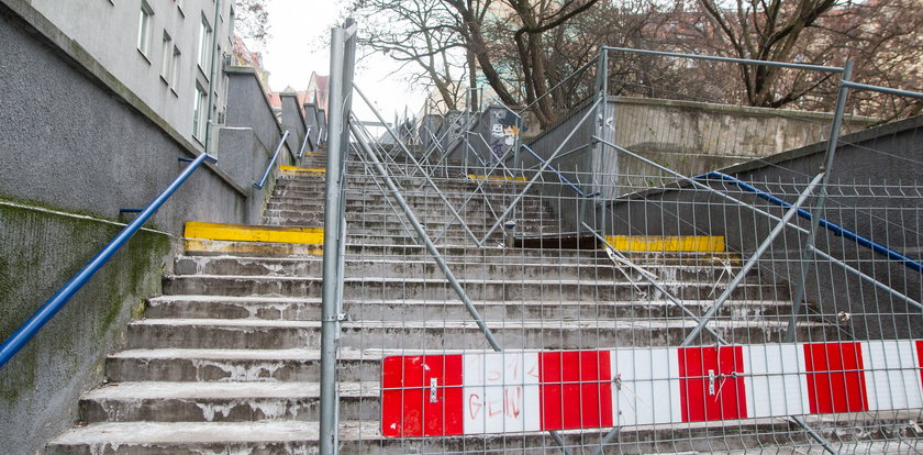 Wyremontują schody na Chwiałkowskiego