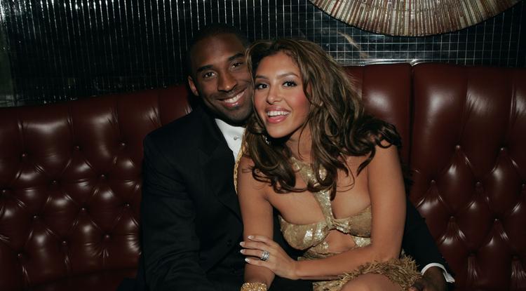 Kobe és Vanessa Bryant 2005-ben egy zenei díjátadó utáni fogadáson