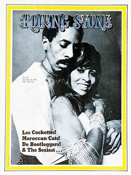 Ike Turner i Tina Turner na okładce Rolling Stone