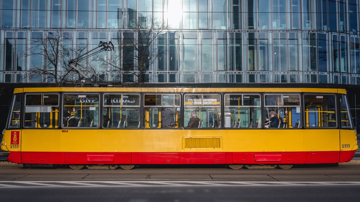 Warszawa transport tramwaj