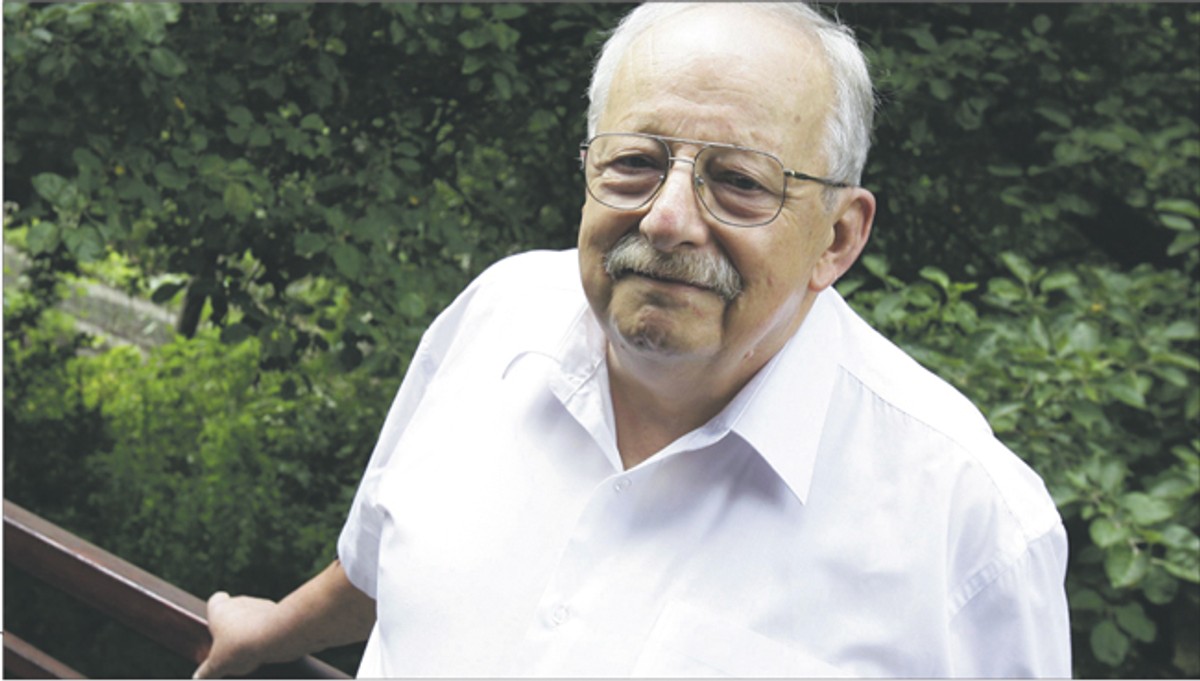 Prof. dr. hab. Stefan Chwaszczewski z Instytutu Energii Atomowej w Świerku Fot. Wojciech Górski