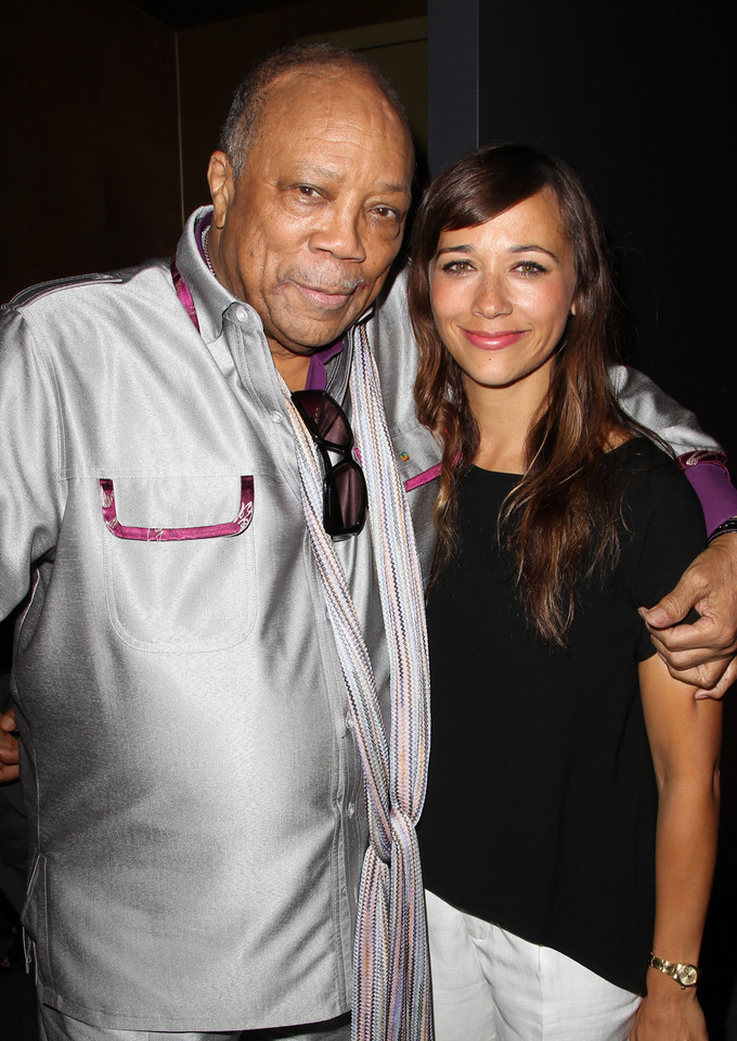 Znani ojcowie i ich sławne córki: Quincy Jones i Rashida Jones