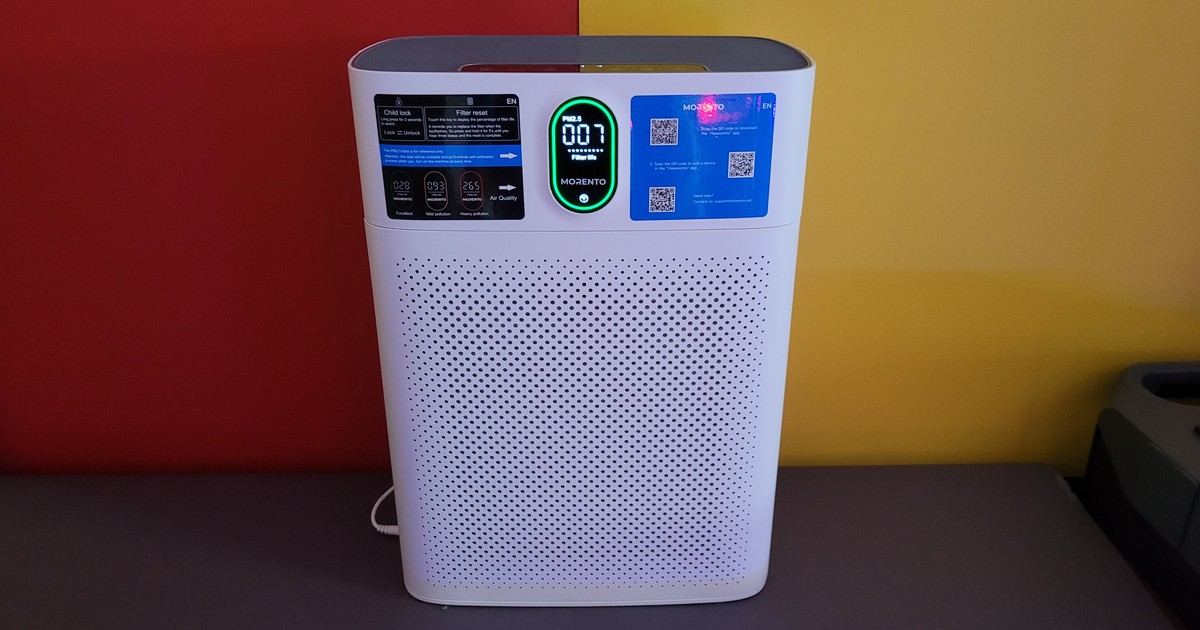 Morento HY4866-WF hava temizleme cihazı testte: Tuya ve Ev Asistanı ile uyumlu