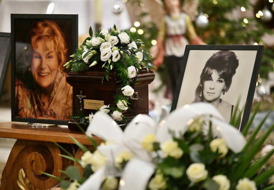 Pogrzeb Marii Koterbskiej w jej rodzinnej miejscowości Bielsko-Biała
