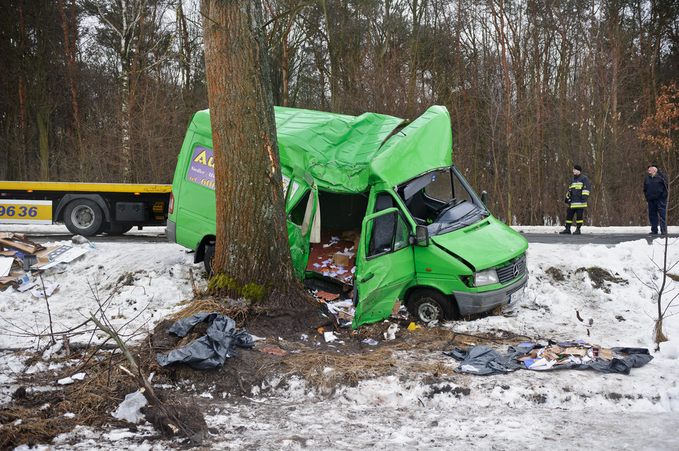 Trzy ofiary wypadku drogowego w Kajetanówce