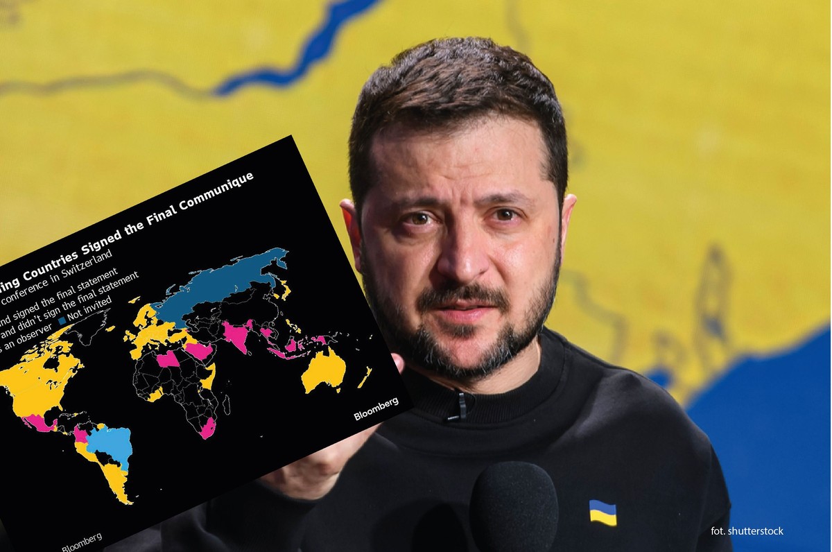 Szczyt pokojowy w Szwajcarii. Które kraje podpisały dokument końcowy