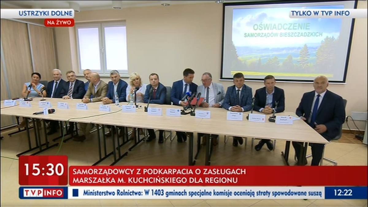 Konferencja samorządowców z Podkarpacia