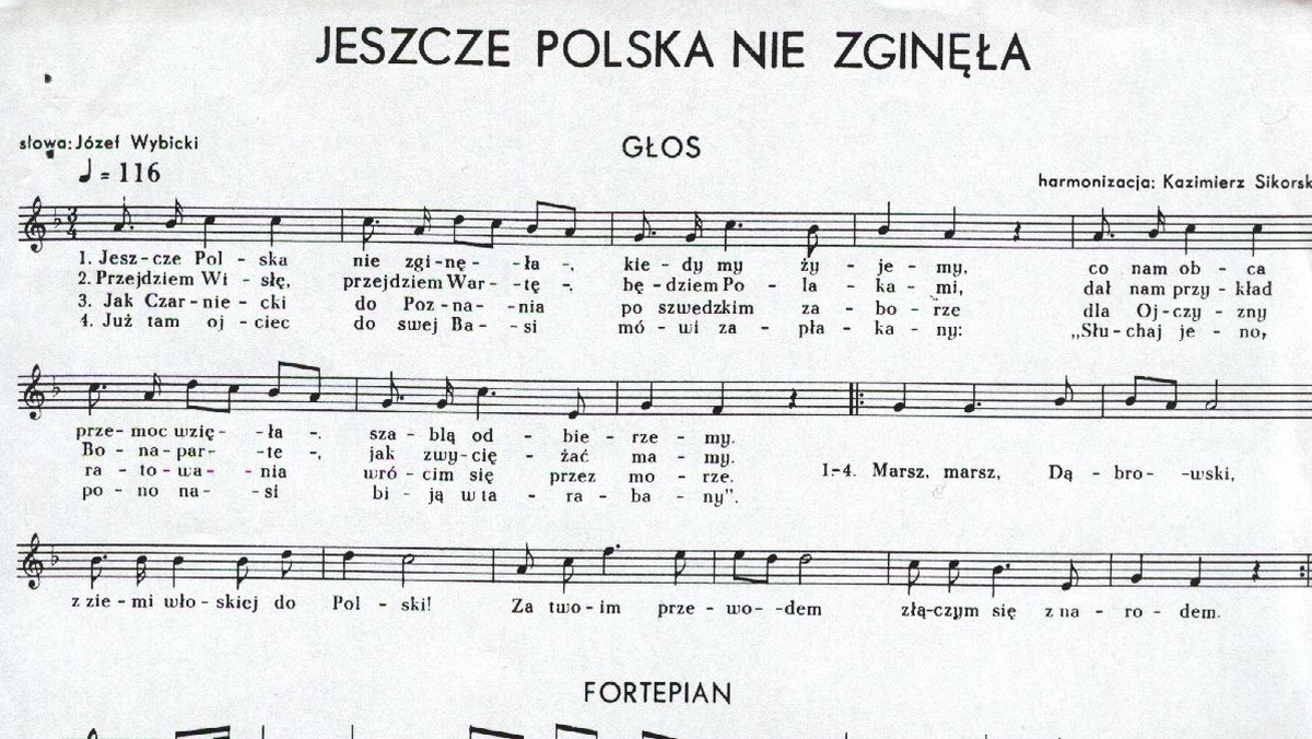 100 lat Polsko. Co w hymnie piszczy czyli rozszyfrowanie Mazurka Dąbrowskiego