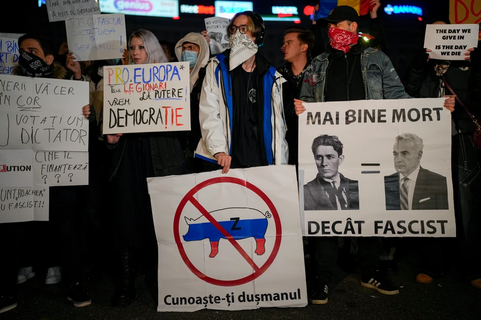 Protesti u Bukureštu, Rumunija, 27. novembra