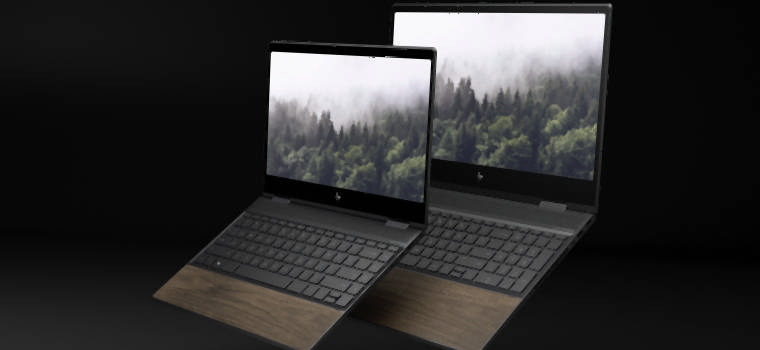 HP Envy Wood Series: laptopy z Intel Ice Lake i drewnianą obudową (Computex 2019)