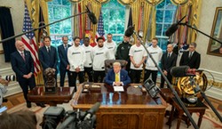 Donald Trump przyjął w Białym Domu piłkarzy Juventusu. Niewiarygodne, o co ich zapytał