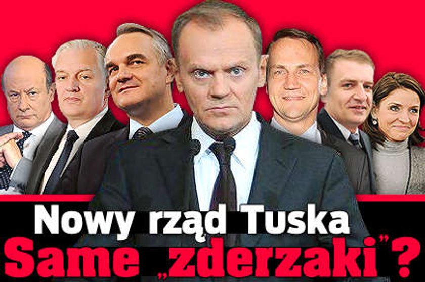 Nowy rząd Tuska! Same "zderzaki"? ZOBACZ MINISTRÓW