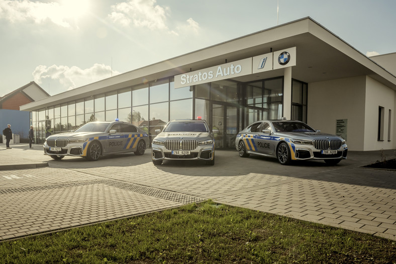 BMW 745Le xDrive w czeskiej policji