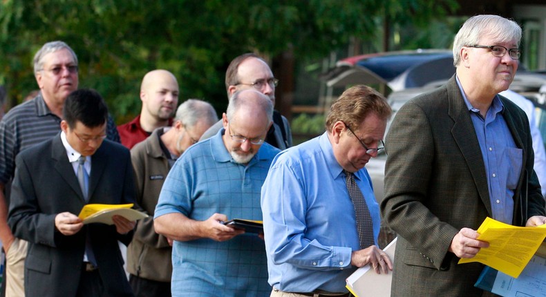 AI could trigger mass displacement of workers.Rick Bowmer/ AP