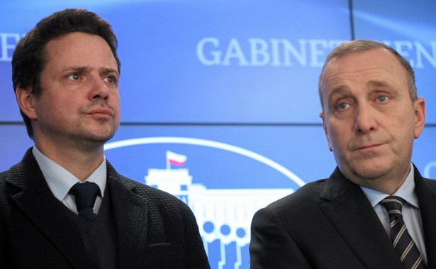 Rafał Trzaskowski i Grzegorz Schetyna