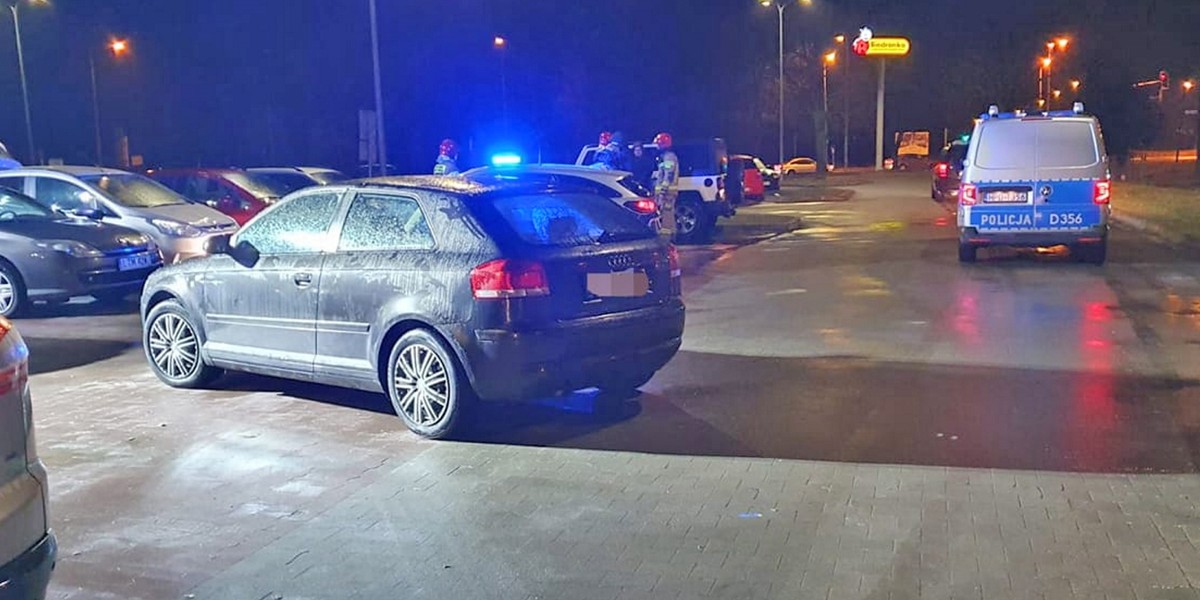 Potrącenie 10-latka na parkingu w Tomaszowie Lubelskim.