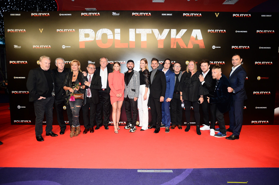 Obsada "Polityki" na premierze filmu