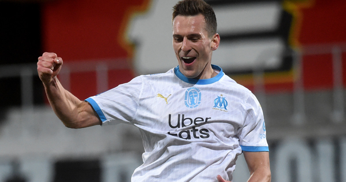 Arkadiusz Milik revient dans le jeu.  Bonne nouvelle sur l’attaquant polonais de l’OM