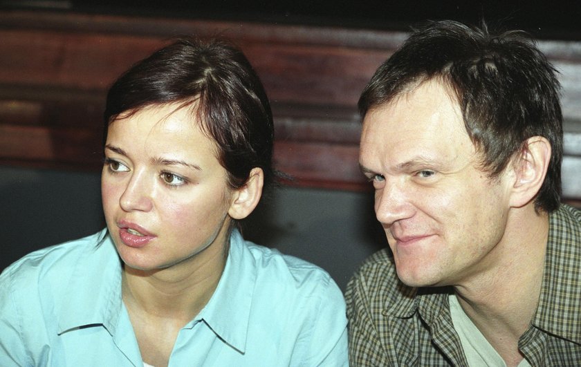 Anna Przybylska i Cezary Pazura