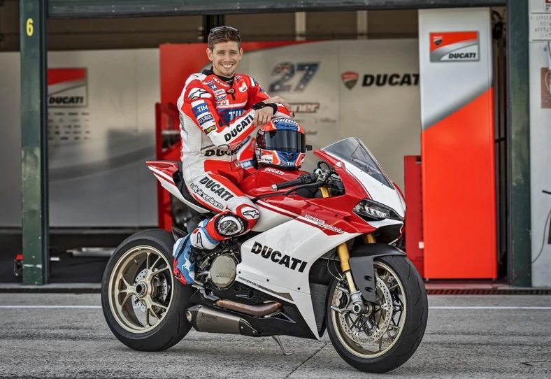 Casey Stoner prezentuje Ducati 1299 Panigale S Anniversario