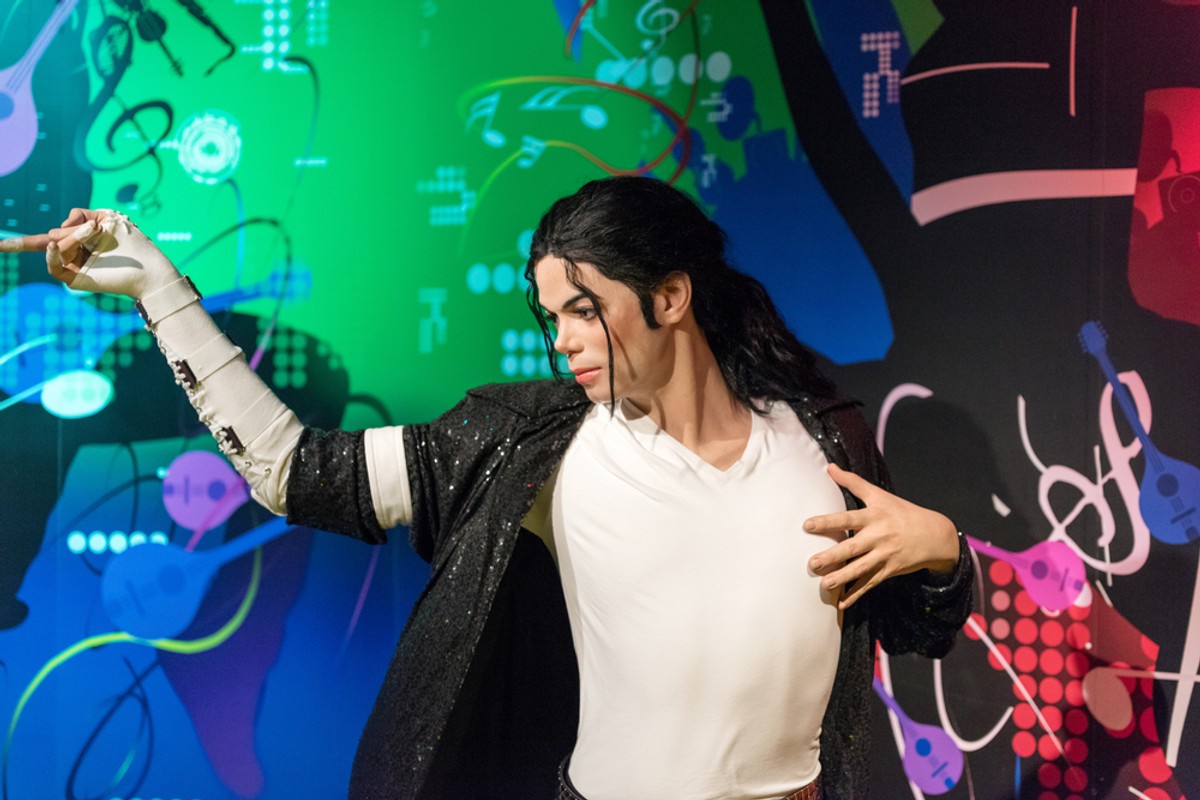 Figura woskowa Michaela Jacksona w stambulskim muzeum Madame Tussaud