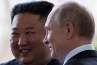 Kim Dzong Un i Władimir Putin