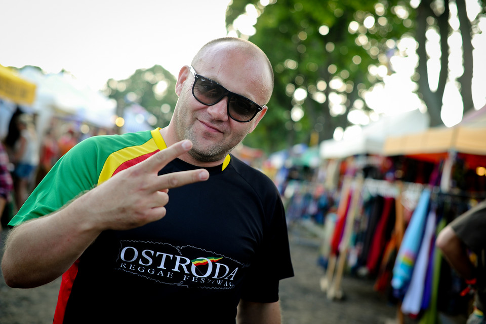 Publiczność na Ostróda Reggae Festival 2013 - dzień pierwszy