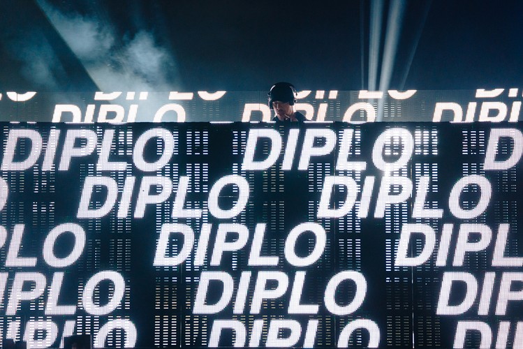 Diplo na festiwalu Open'er 2019. 3 czerwca 2019 roku.