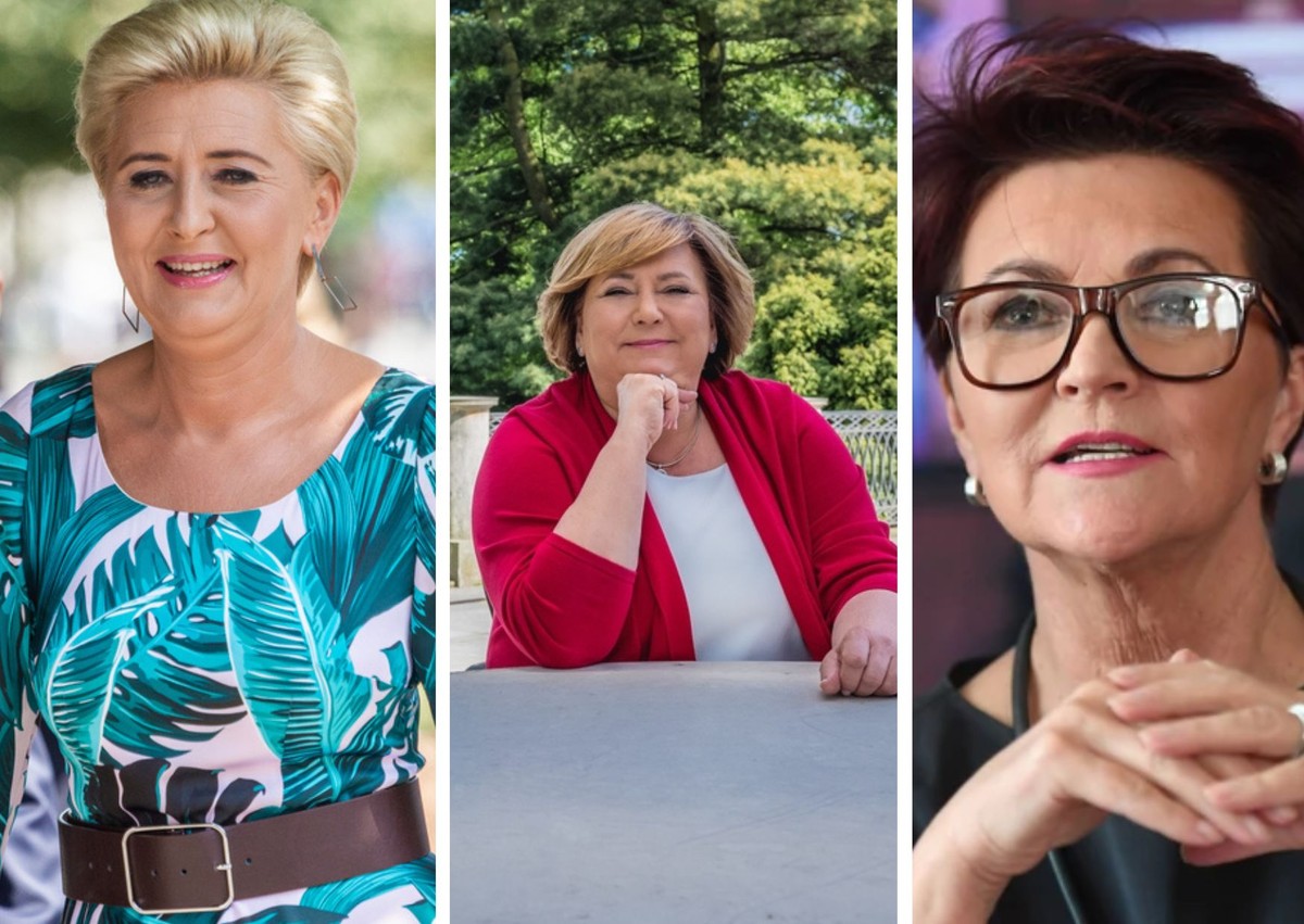 Pierwsze damy: Agata Kornhauser-Duda, Anna Komorowska, Jolanta Kwaśniewska