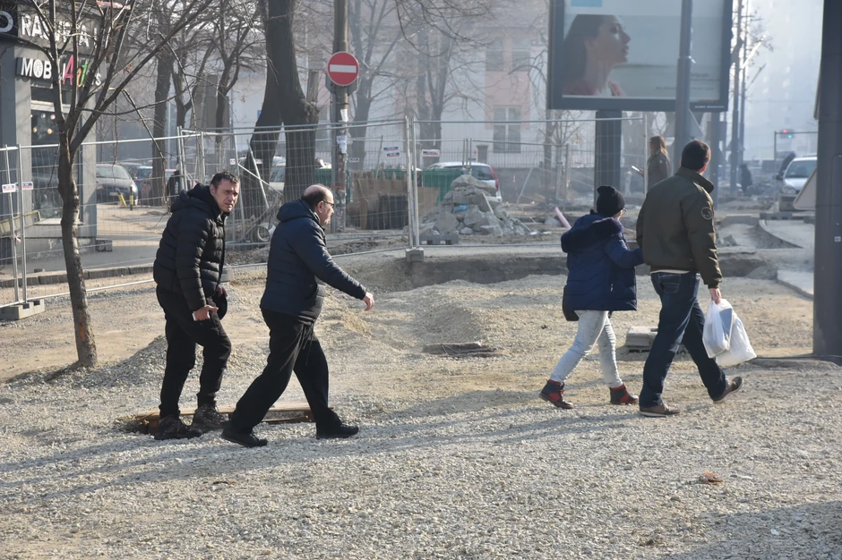 Pešaci još na mukama