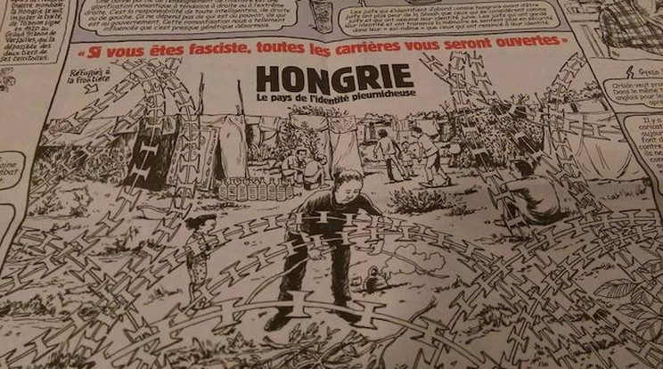 A Charlie Hebdo Magyarországon élcelődik