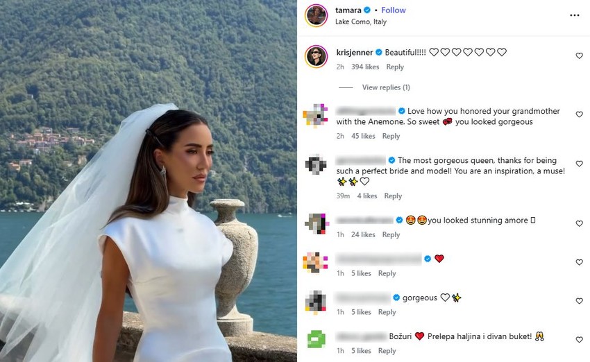 Tamara Kalinić, komentar