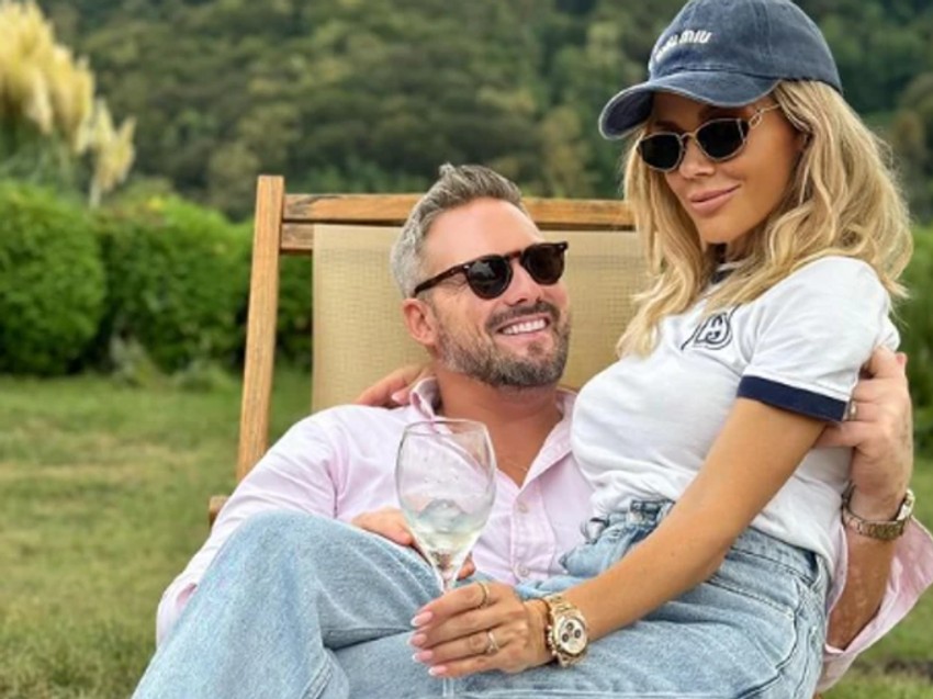 Maja Šuput sa bivšim mužem