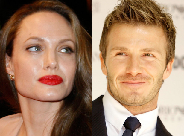 Beckham porzucił Victorię dla Angeliny Jolie