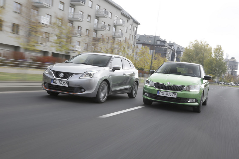 Skoda Fabia 1.2 TSI kontra Suzuki Baleno 1.0 Boosterjet - kto tu jest bez szans?